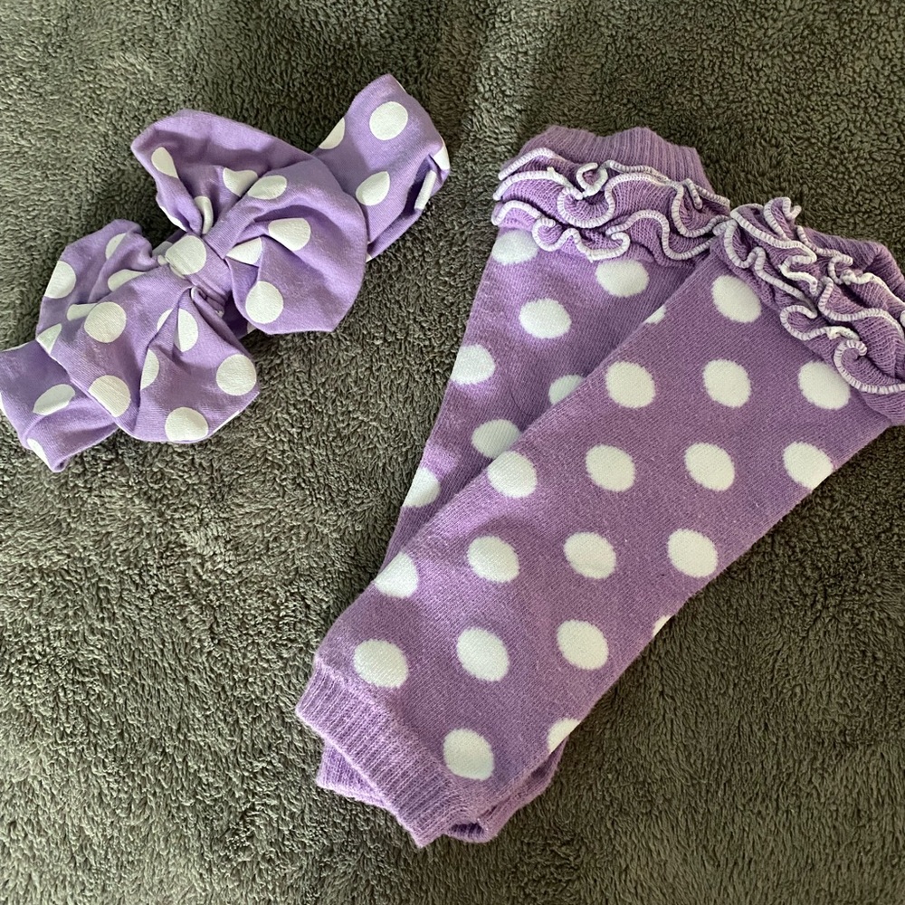 Matching Headband & Leg Warmers